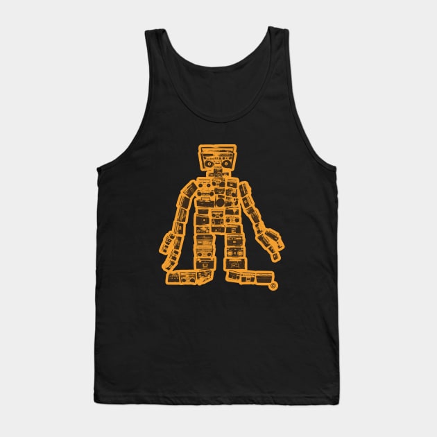 „Boombastic Giant“.  Gigantic Hip Hop Robot. Boombox Monster. Tank Top by Boogosh